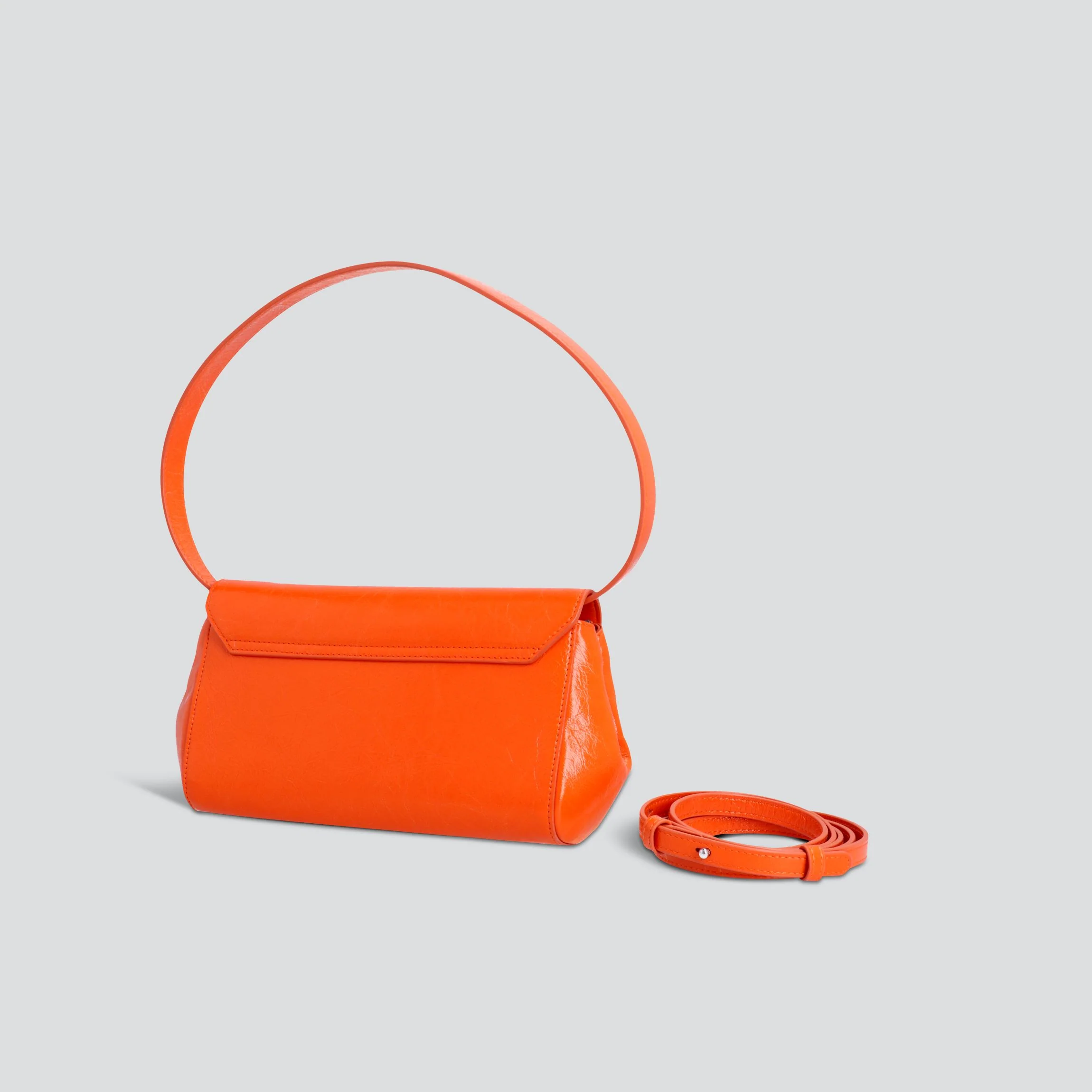 Ikon Clutch - naplack papaya - Image 3