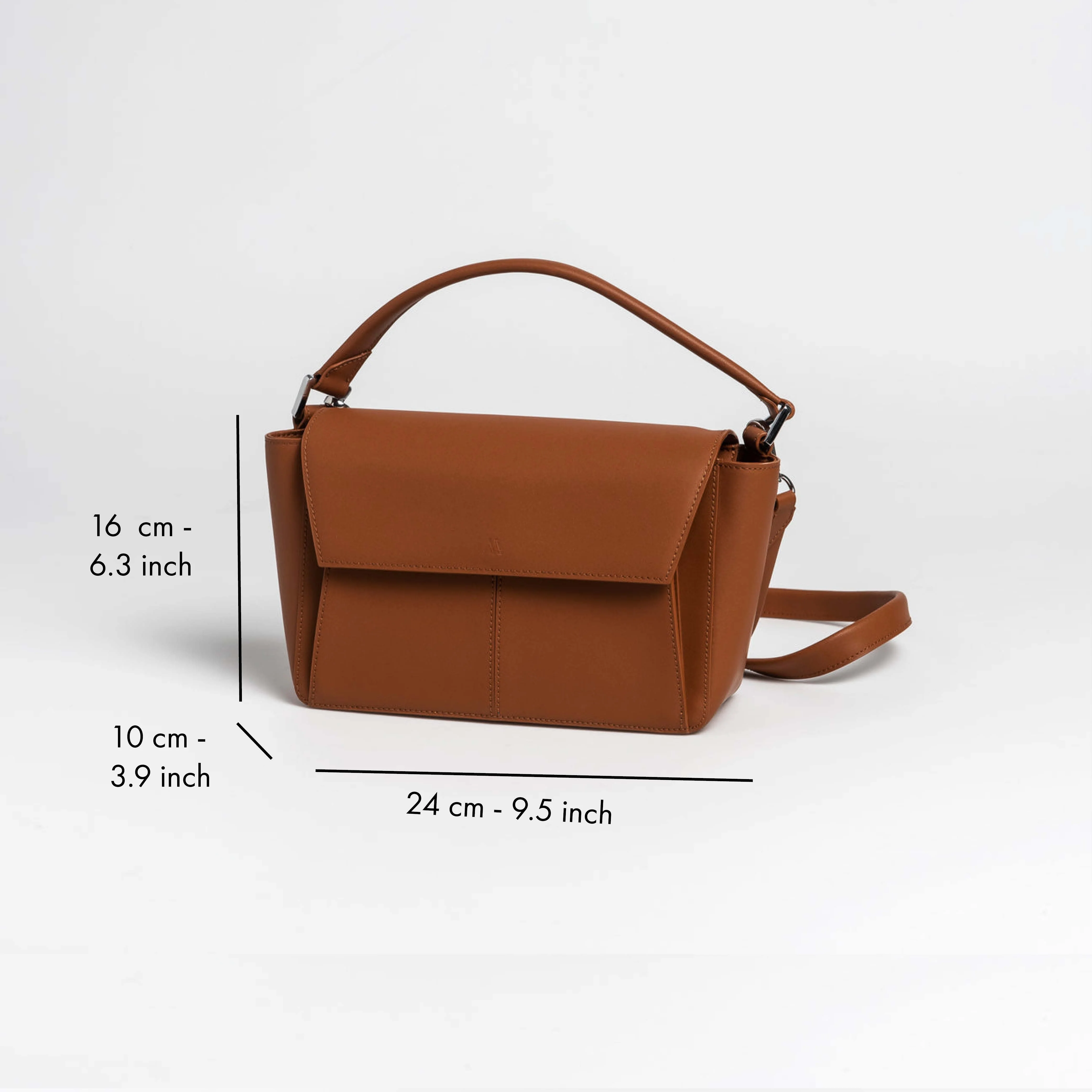Ikon Shoulder Bag - cognac - Image 3