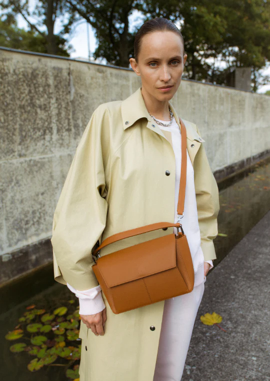 Ikon Shoulder Bag - cognac - Image 4