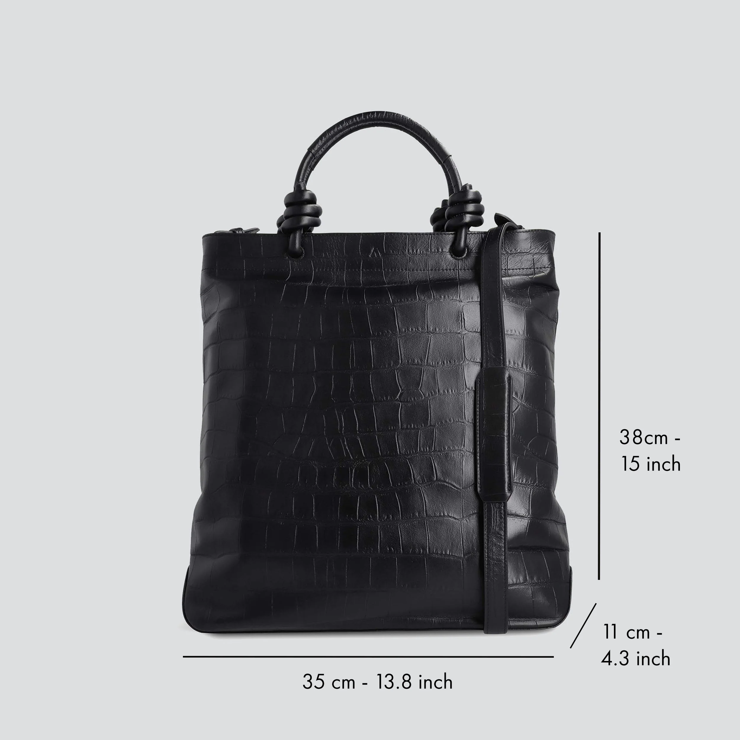 Loop - soft croco black - Image 4