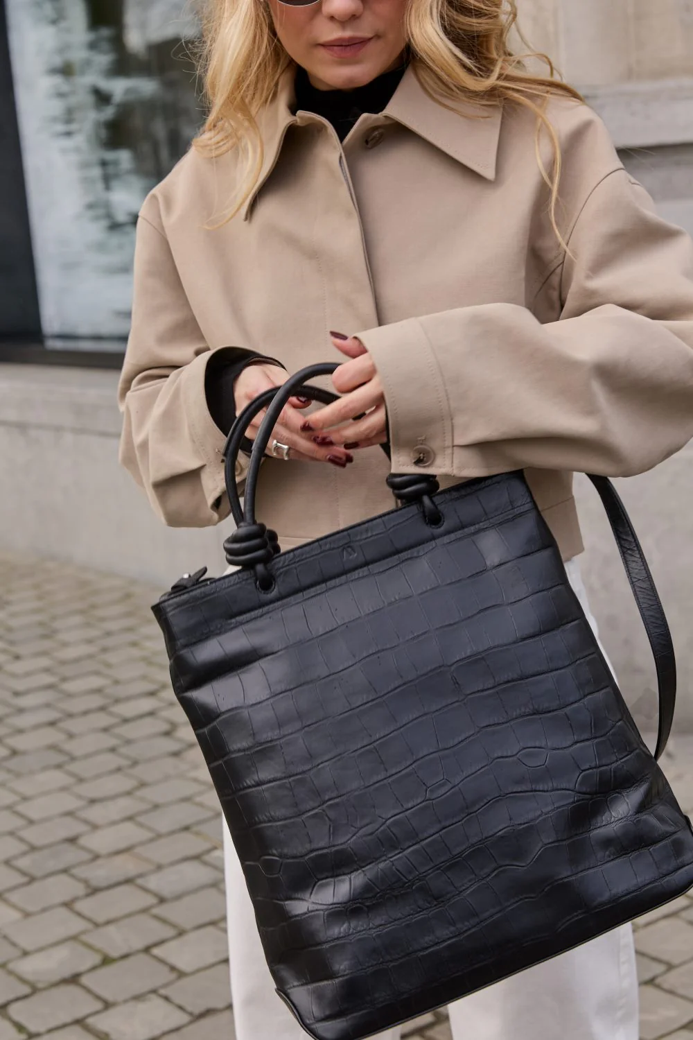 Loop - soft croco black - Image 5