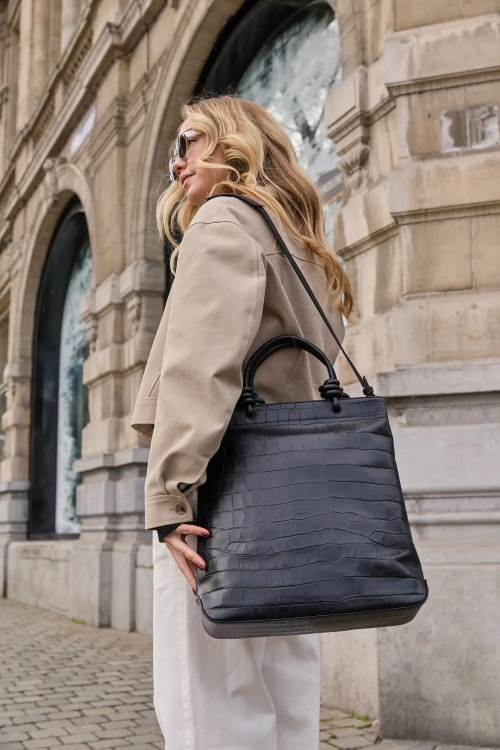 Loop - soft croco black - Image 6