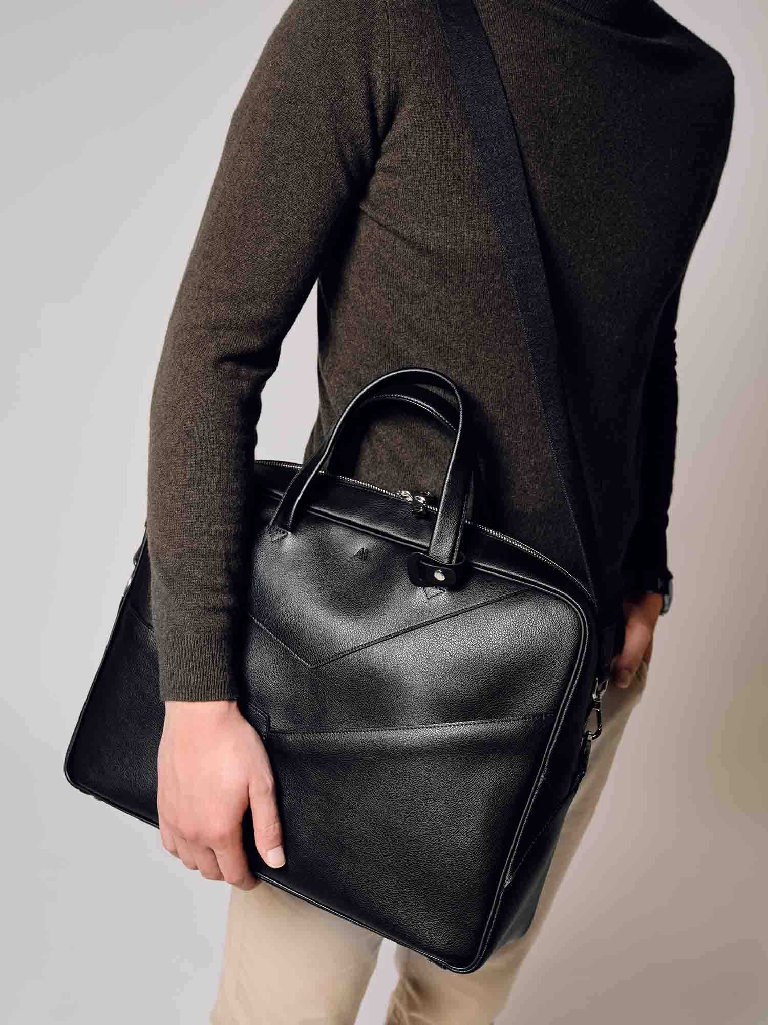 Men's Bowler - grain black - travel edition - Image 3