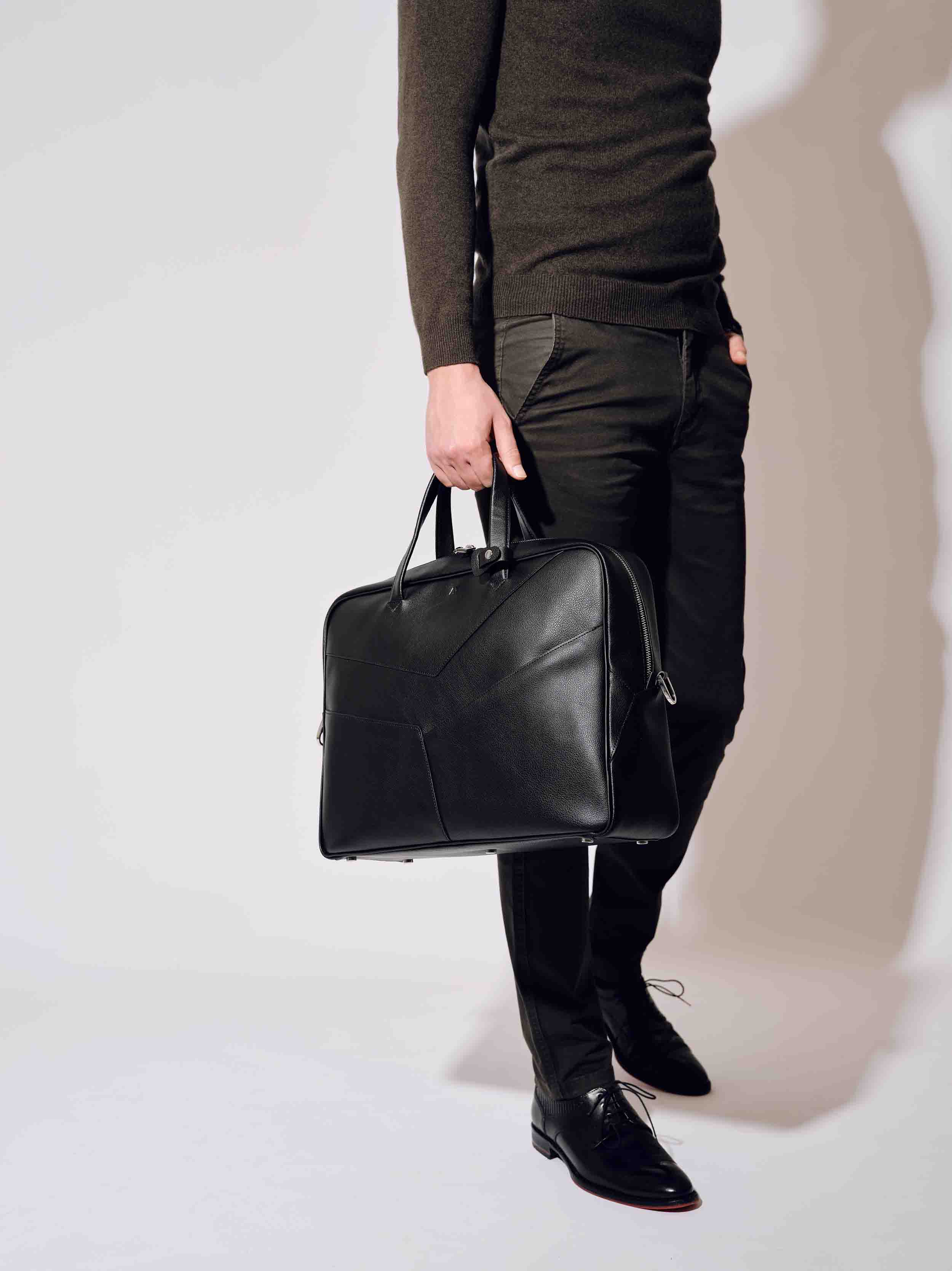 Men's Bowler - grain black - travel edition - Image 6