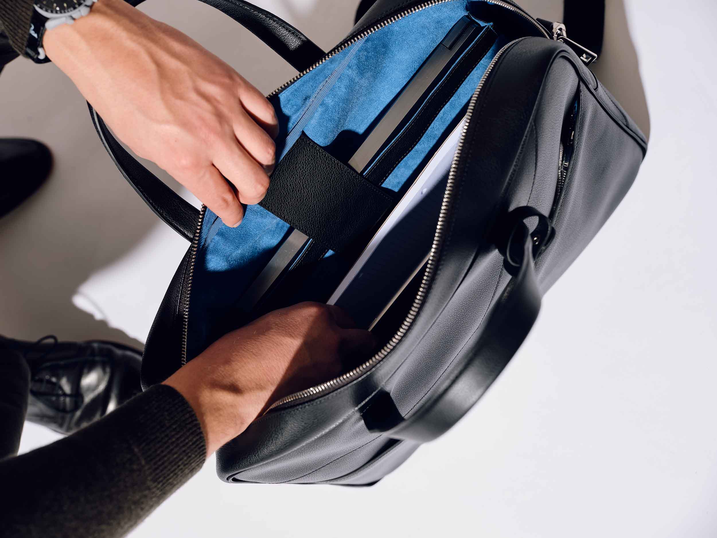 Men's Bowler - grain black - travel edition - Image 7