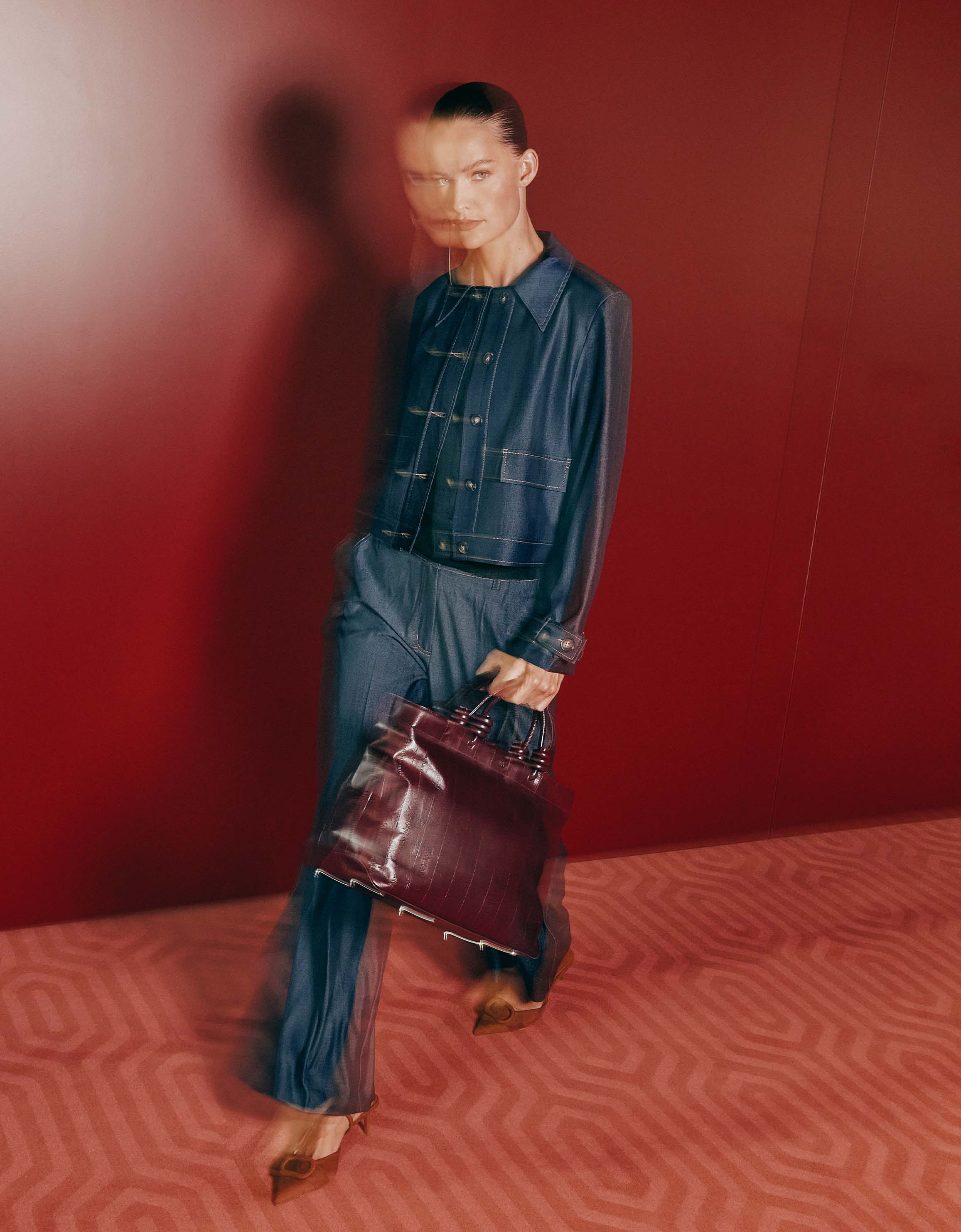 Midi Loop - eel aubergine - Image 4