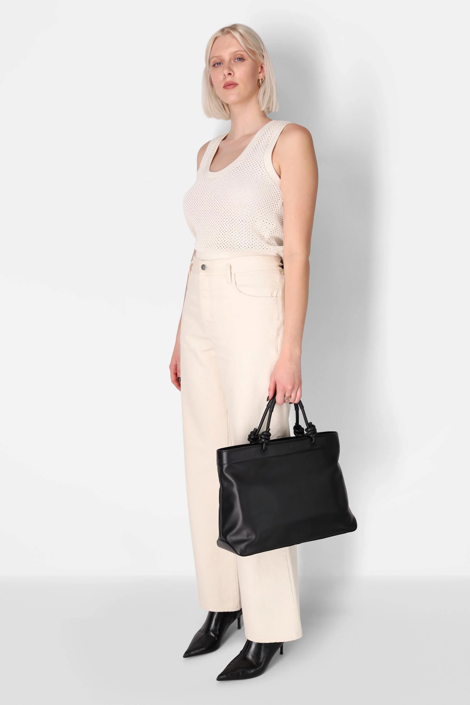 Midi Loop - soft croco black - Image 5