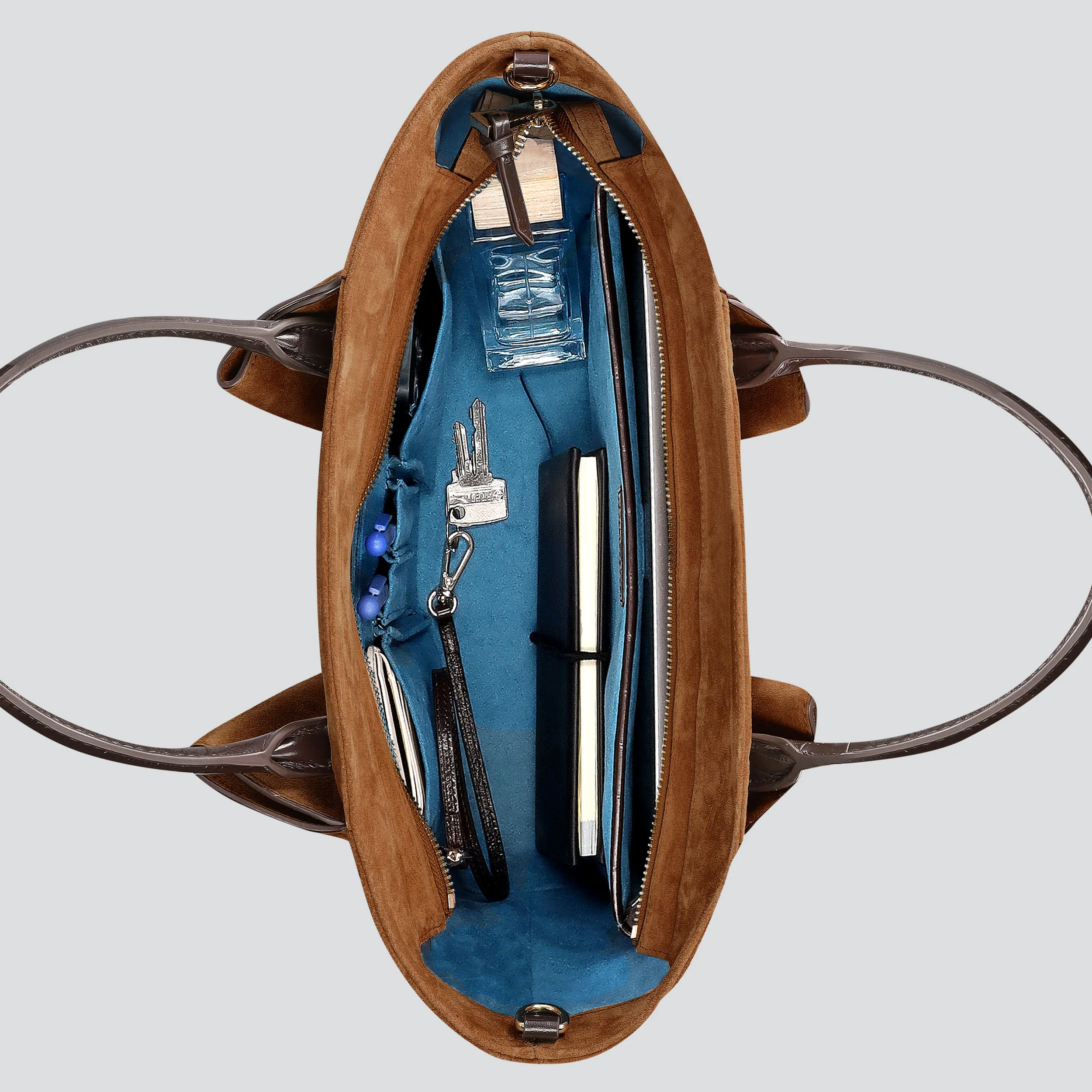 Mini Horizon - suede cognac - Image 3