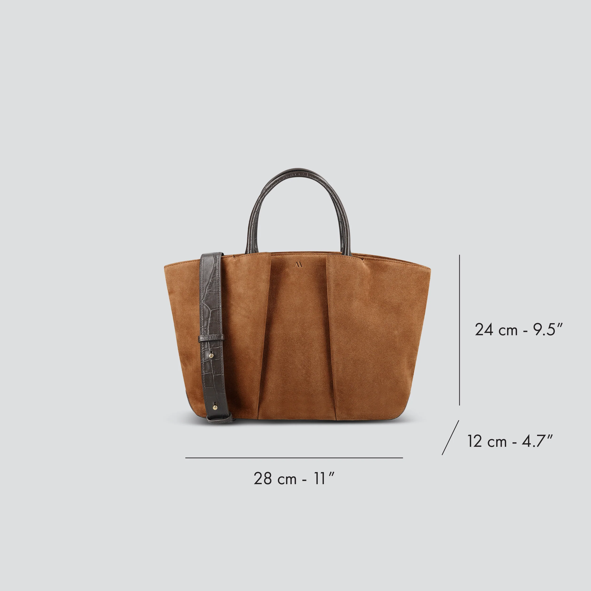 Mini Horizon - suede cognac - Image 4