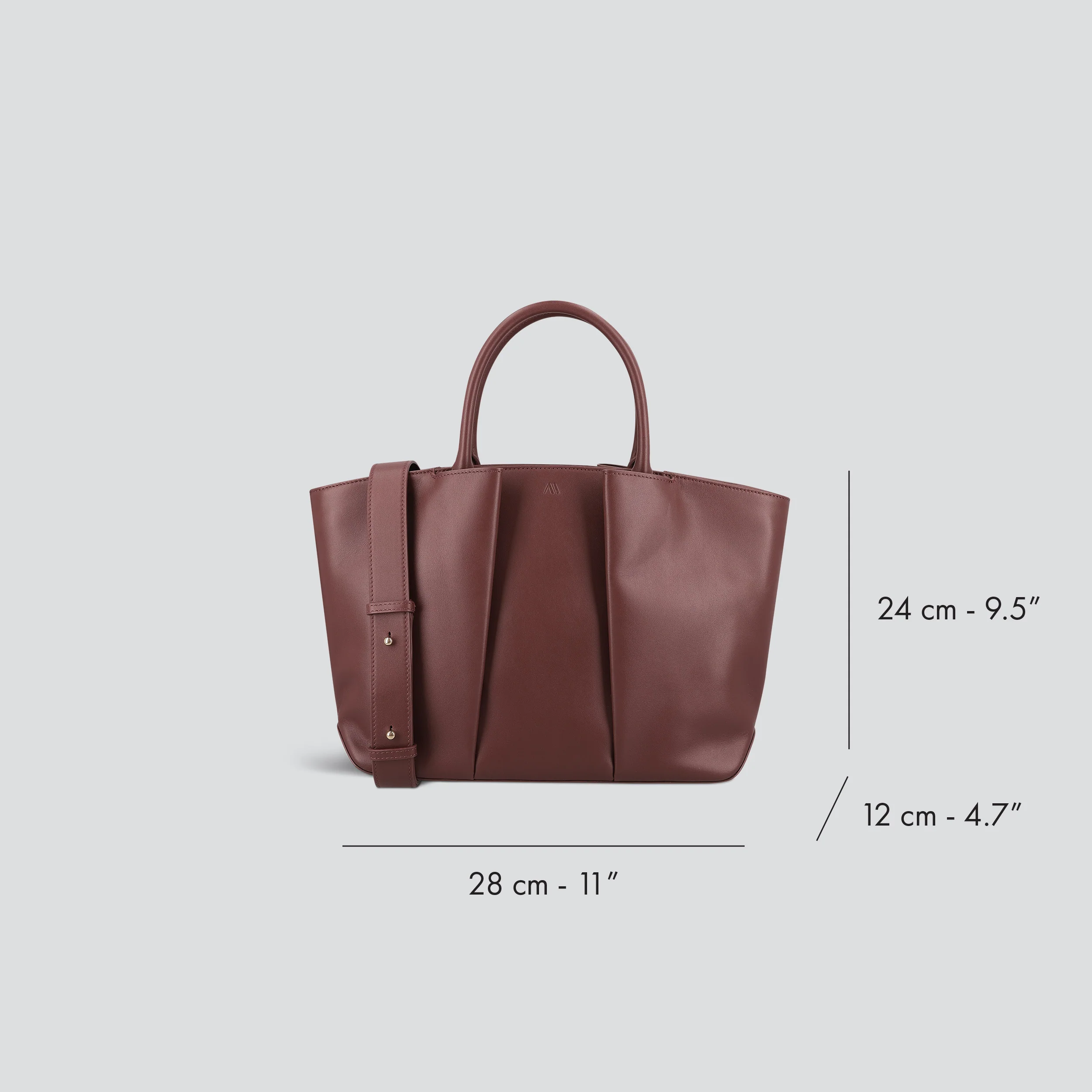 Mini Horizon - soft touch garnet brown - Image 4