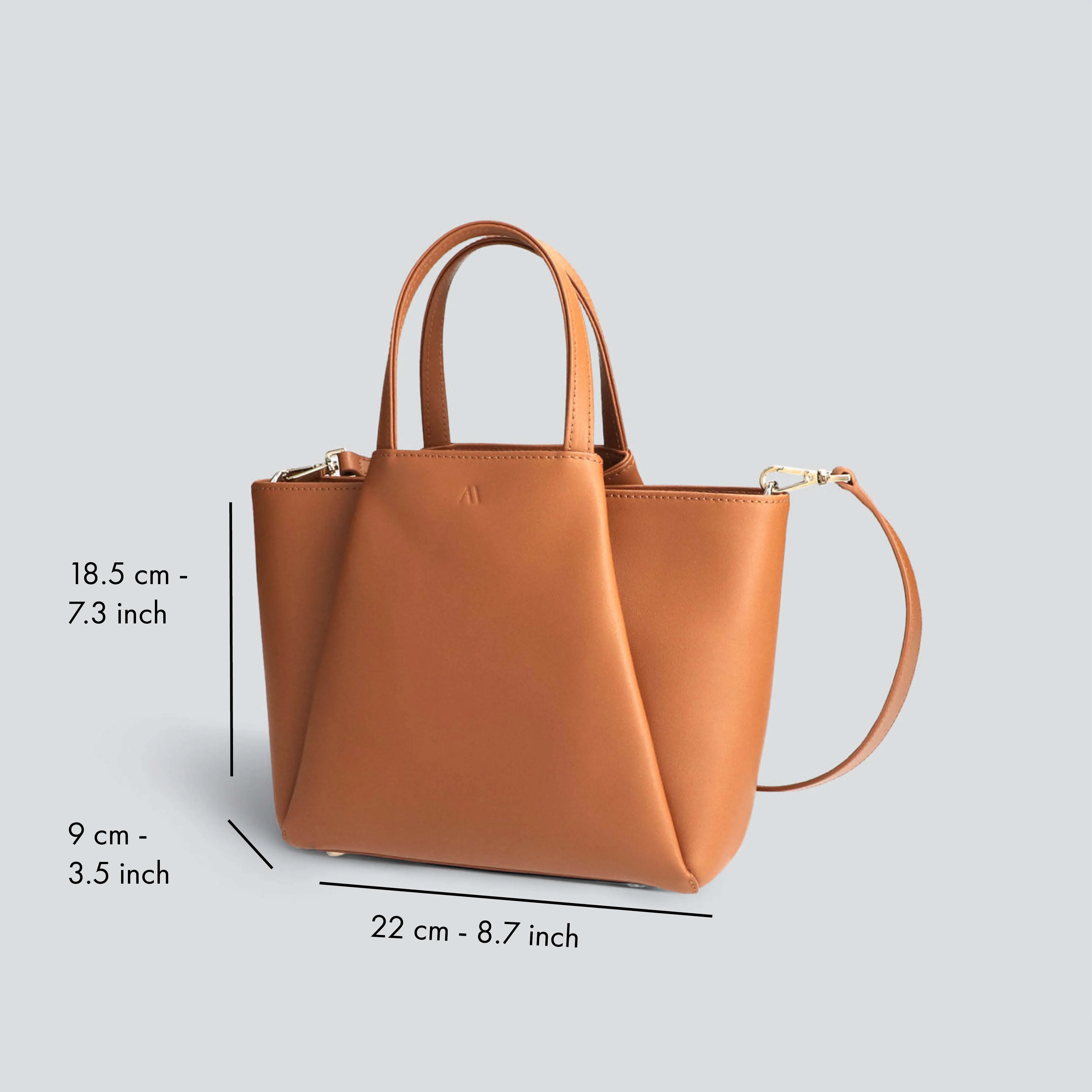 Mini Pyramid - cognac - Image 4