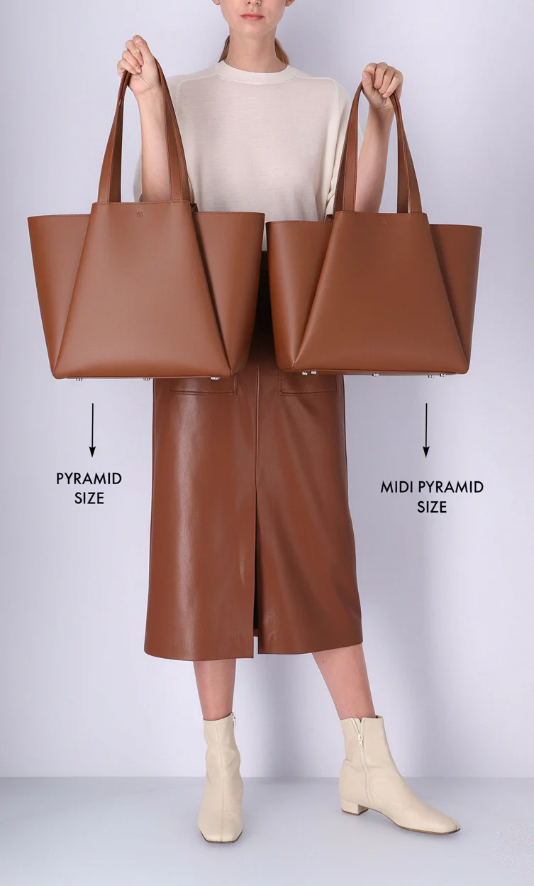 Midi Pyramid - cognac - Image 8