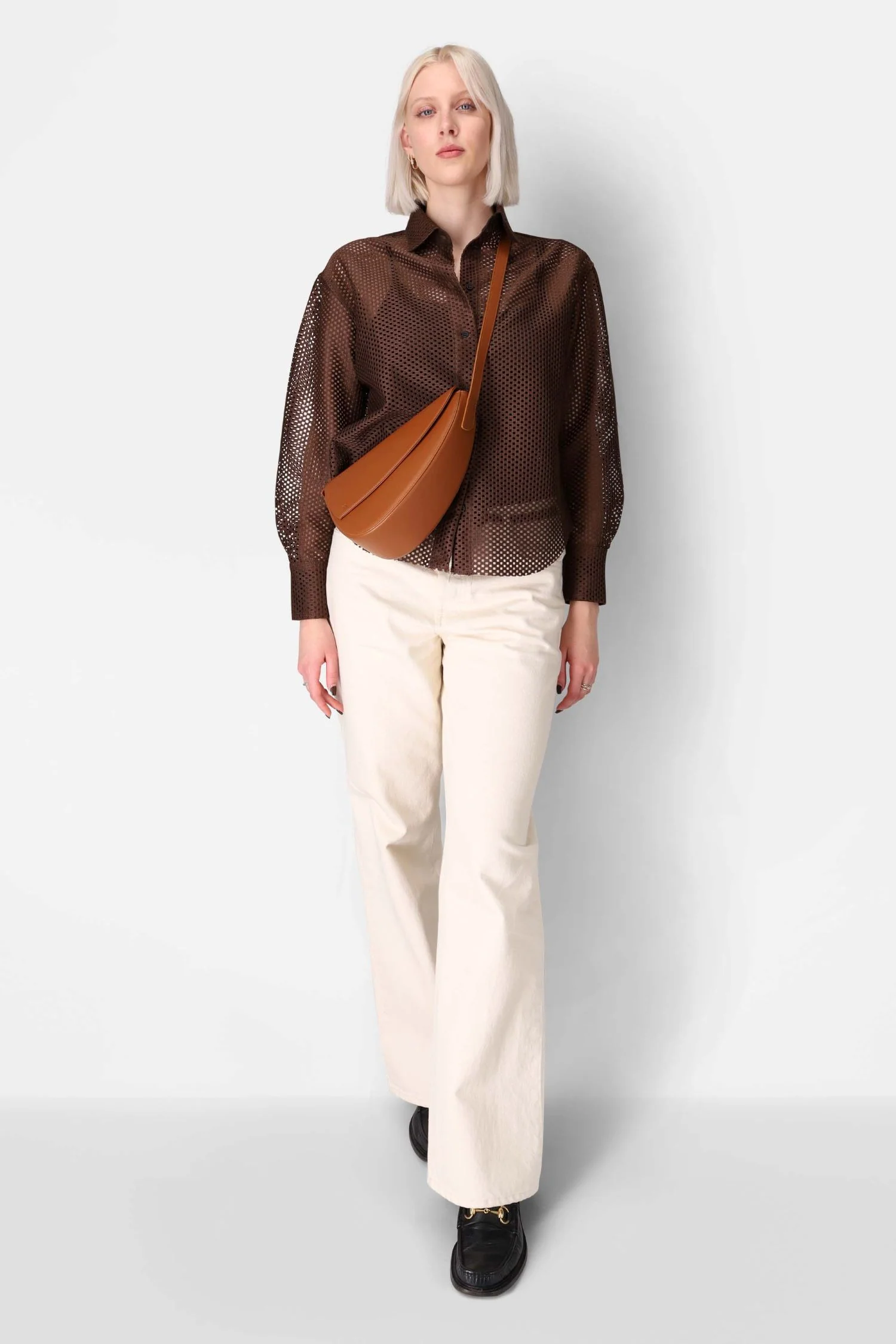 Rebel Cross Body  - soft touch cognac - Image 6