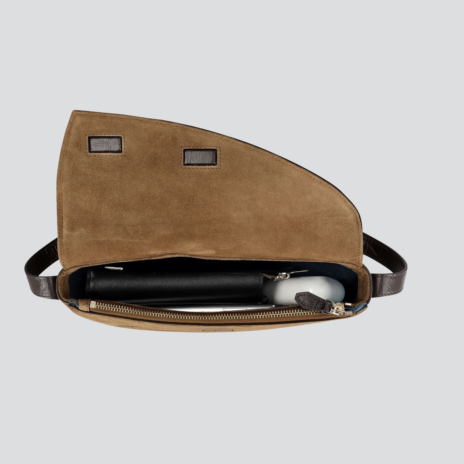 Rebel Cross Body - suede sand - Image 3