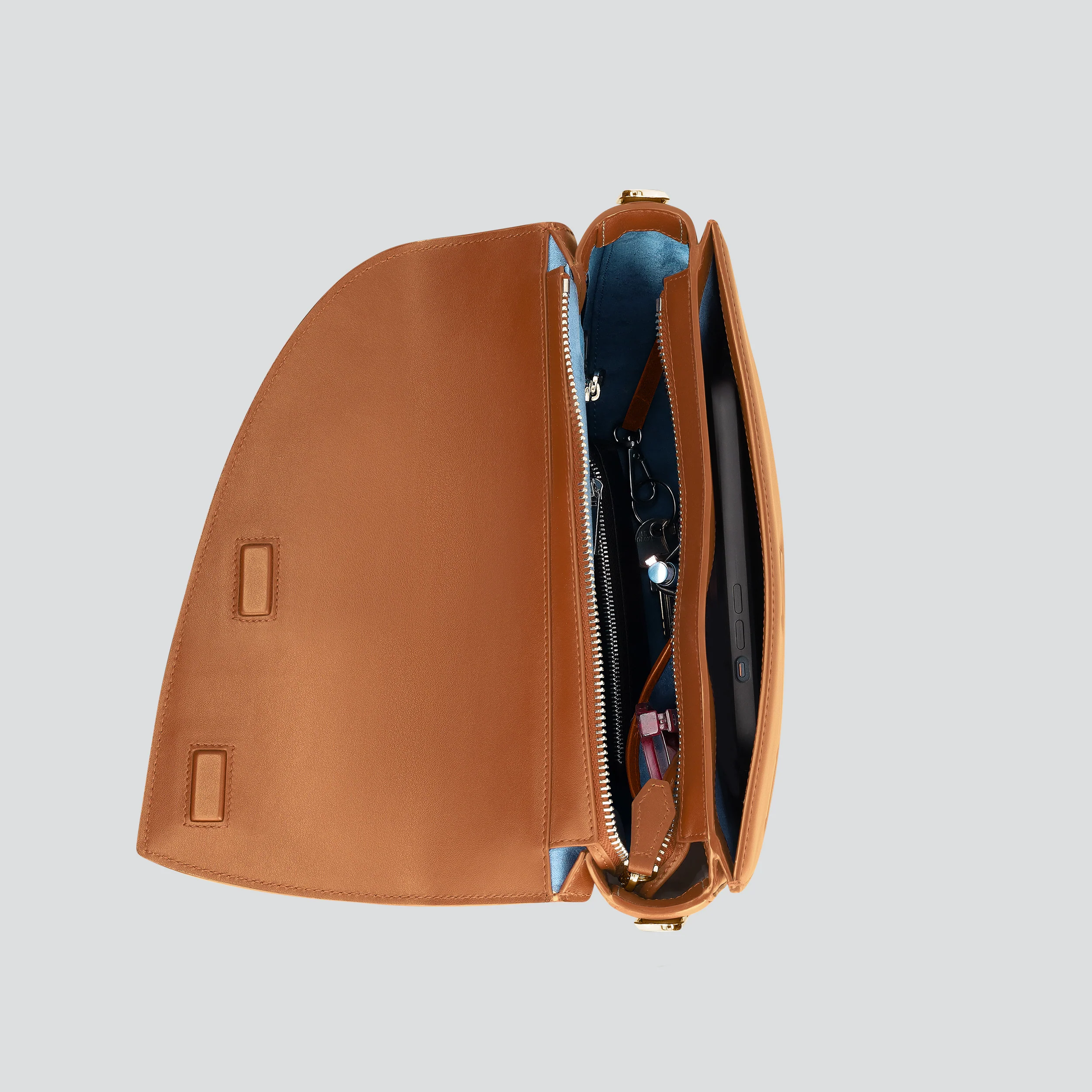 Rebel Saddle Bag - soft touch cognac - Image 3
