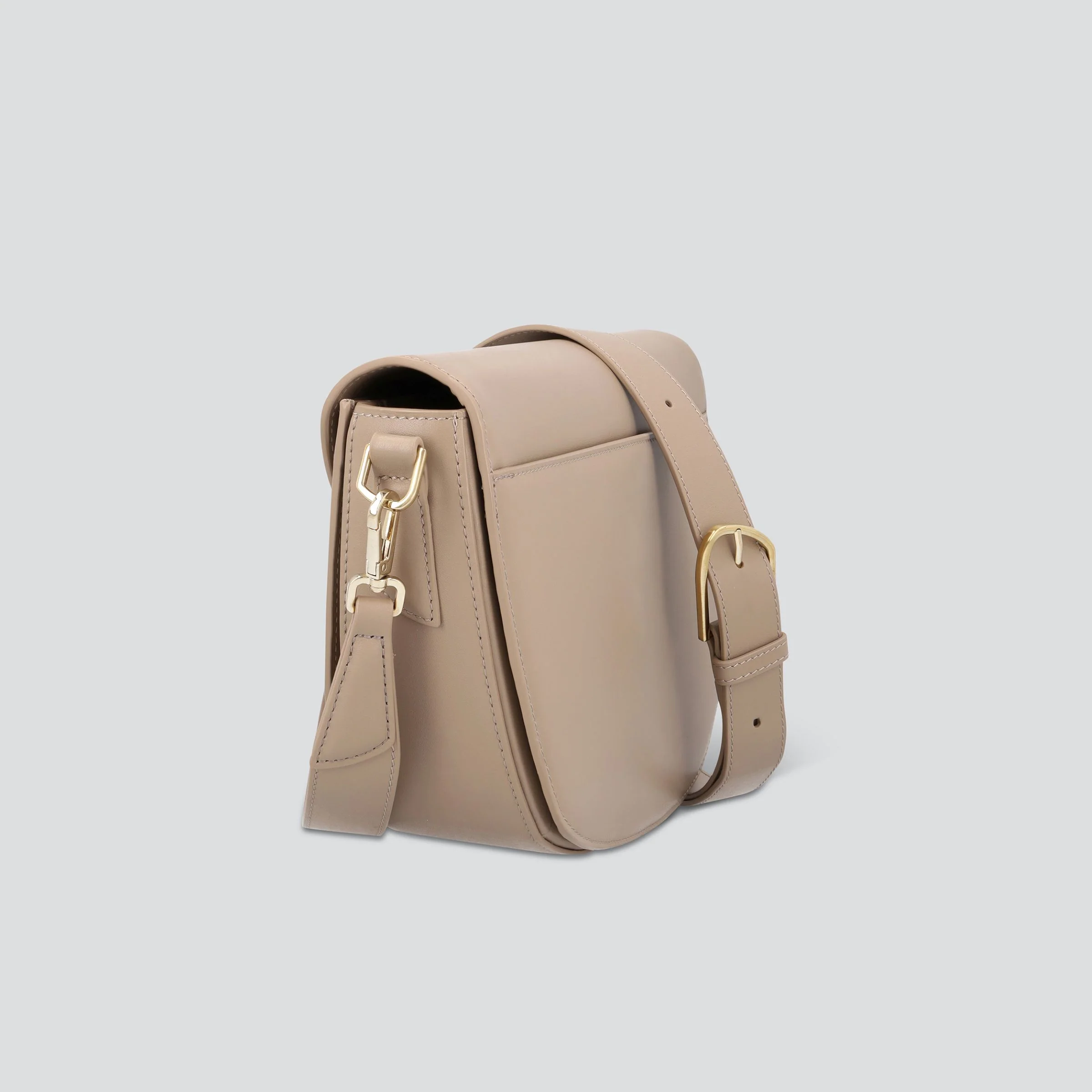 Rebel Saddle Bag - soft touch greige taupe - Image 3